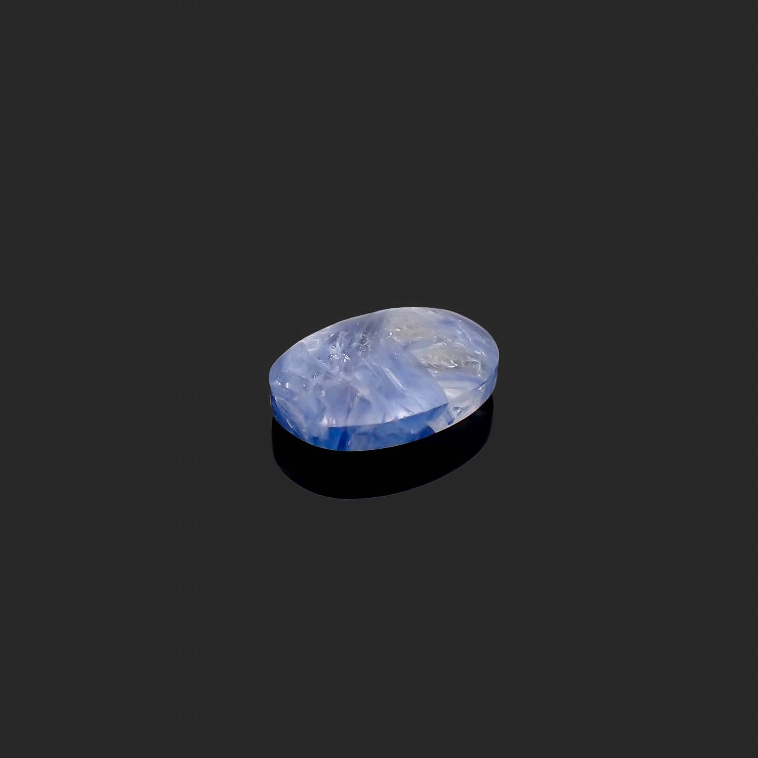 カイヤナイトインクォーツ ブラジル産 12.40ct / 18.8x13.4mm前後