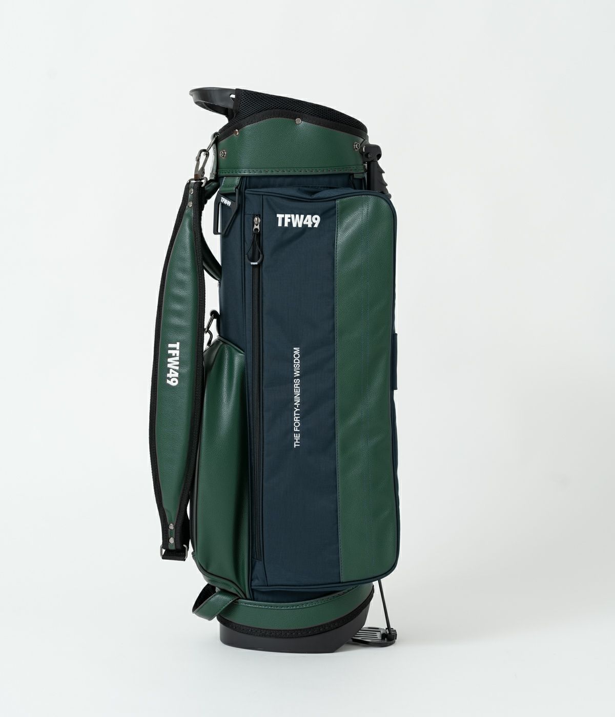 TFW49 - CADDIE BAG | キャディバッグ | ネイビー×グリーン | ユニ