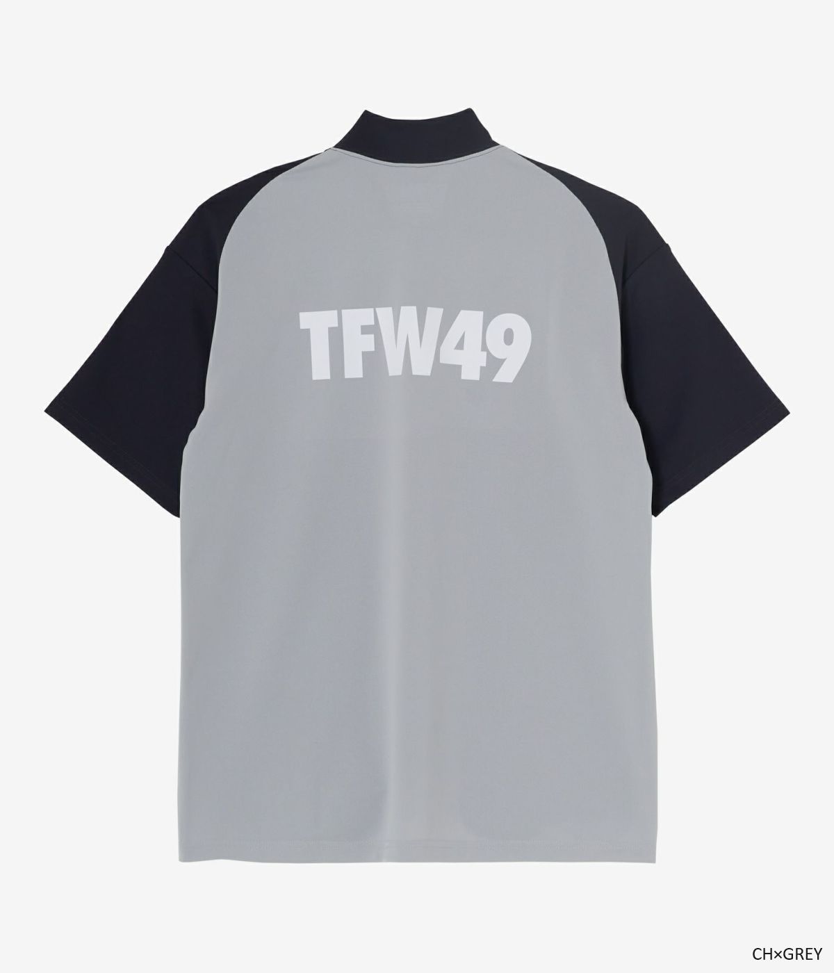TFW49 - RELAX MOCK NECK T | モックネックシャツ | ホワイト×グレー