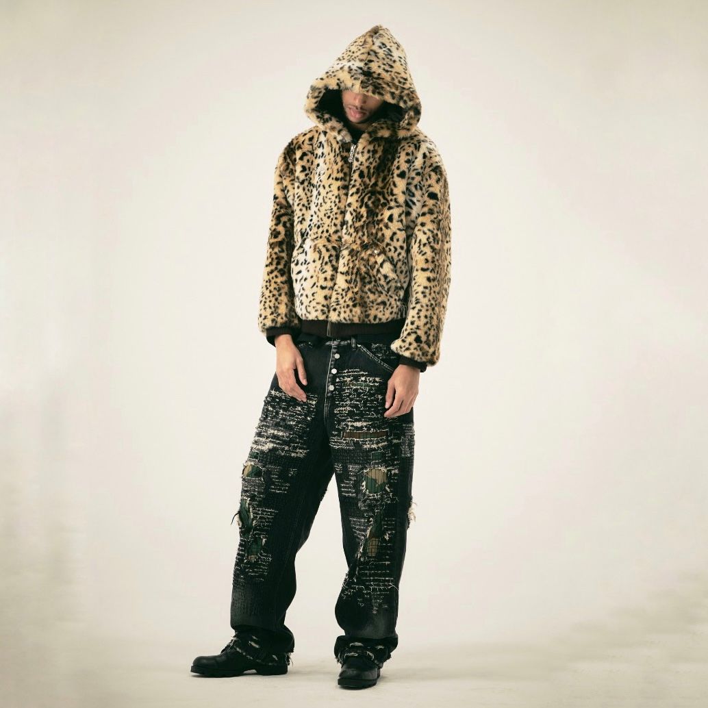Thug Club - 【残り一点】Leopard Fur Jacket | ACRMTSM ONLINE STORE