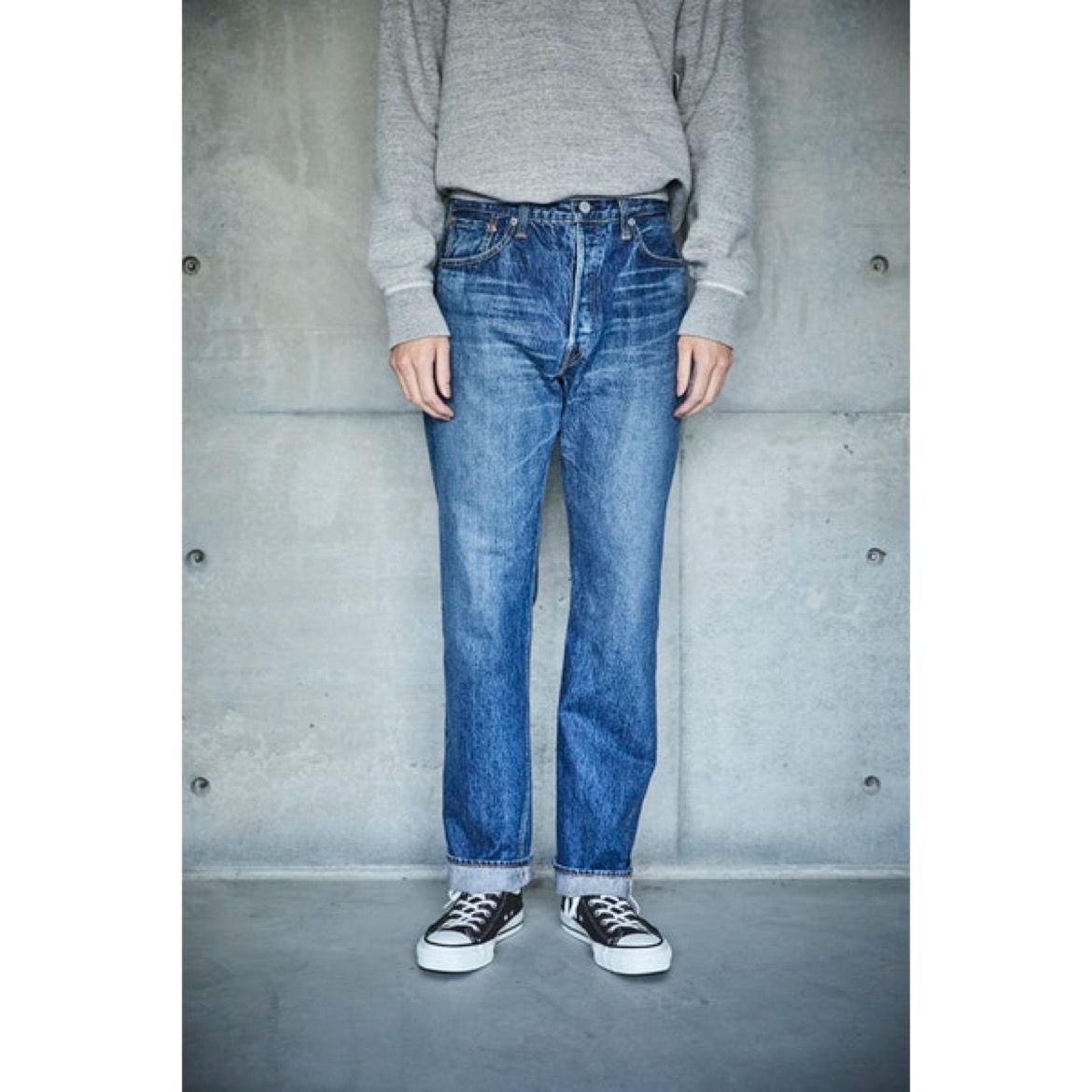 orSlow - 【残り一点】105 Standard Selvedge Denim(2YEAR WASH