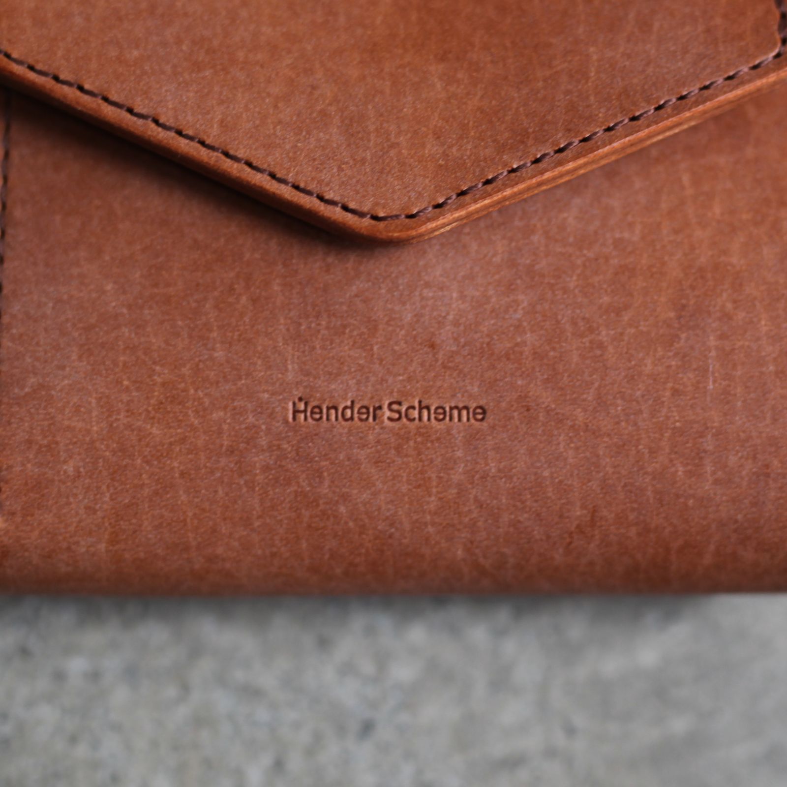 Hender Scheme - 【残りわずか】Flap Wallet(BROWN) | ACRMTSM ONLINE