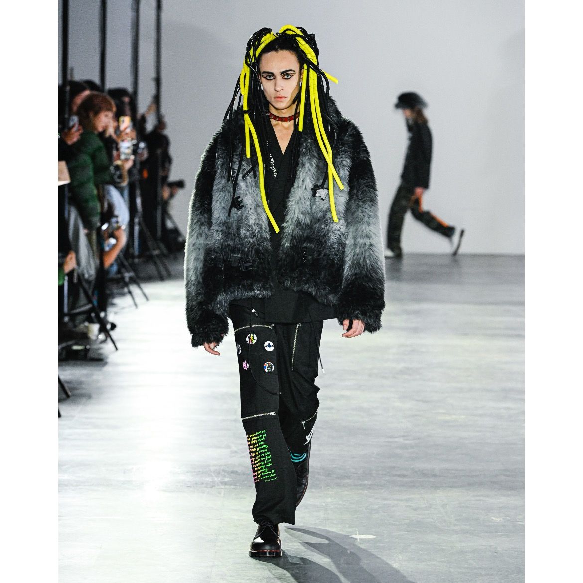 KIDILL×HIZUMEフェイクファーキャスケット KIDILL×HIZUMEフェイク