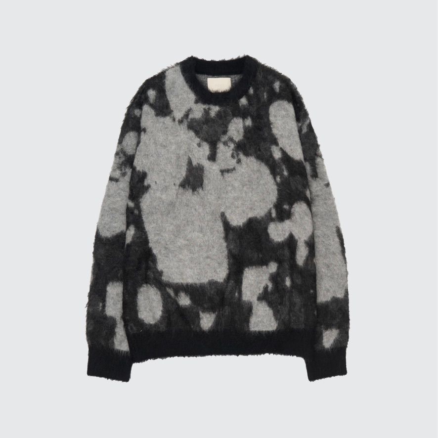 YOKE - 【残り一点】Kid Mohair Jacquard Sweater | ACRMTSM ONLINE STORE