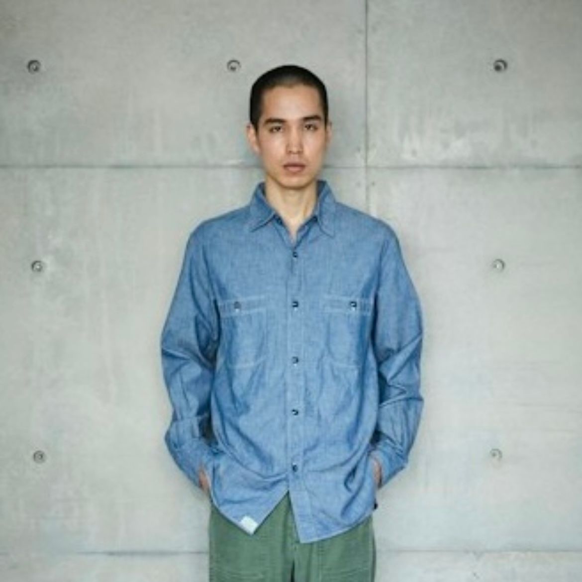 orSlow - 【残りわずか】Chambray Work Shirt | ACRMTSM ONLINE STORE