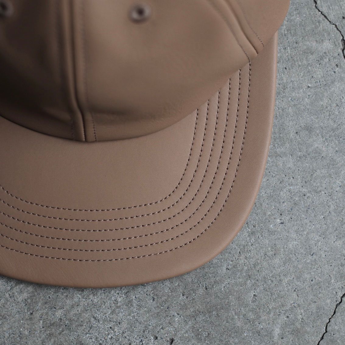 Hender Scheme - 【残り一点】6 Panel Cap(BEIGE) | ACRMTSM ONLINE STORE