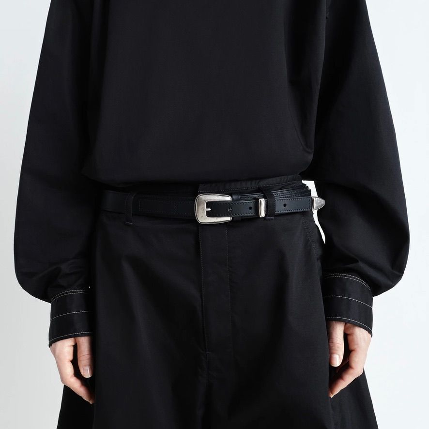LEMAIRE - 【再販売通知受付可能】Minimal Western Belt(COW LEATHER