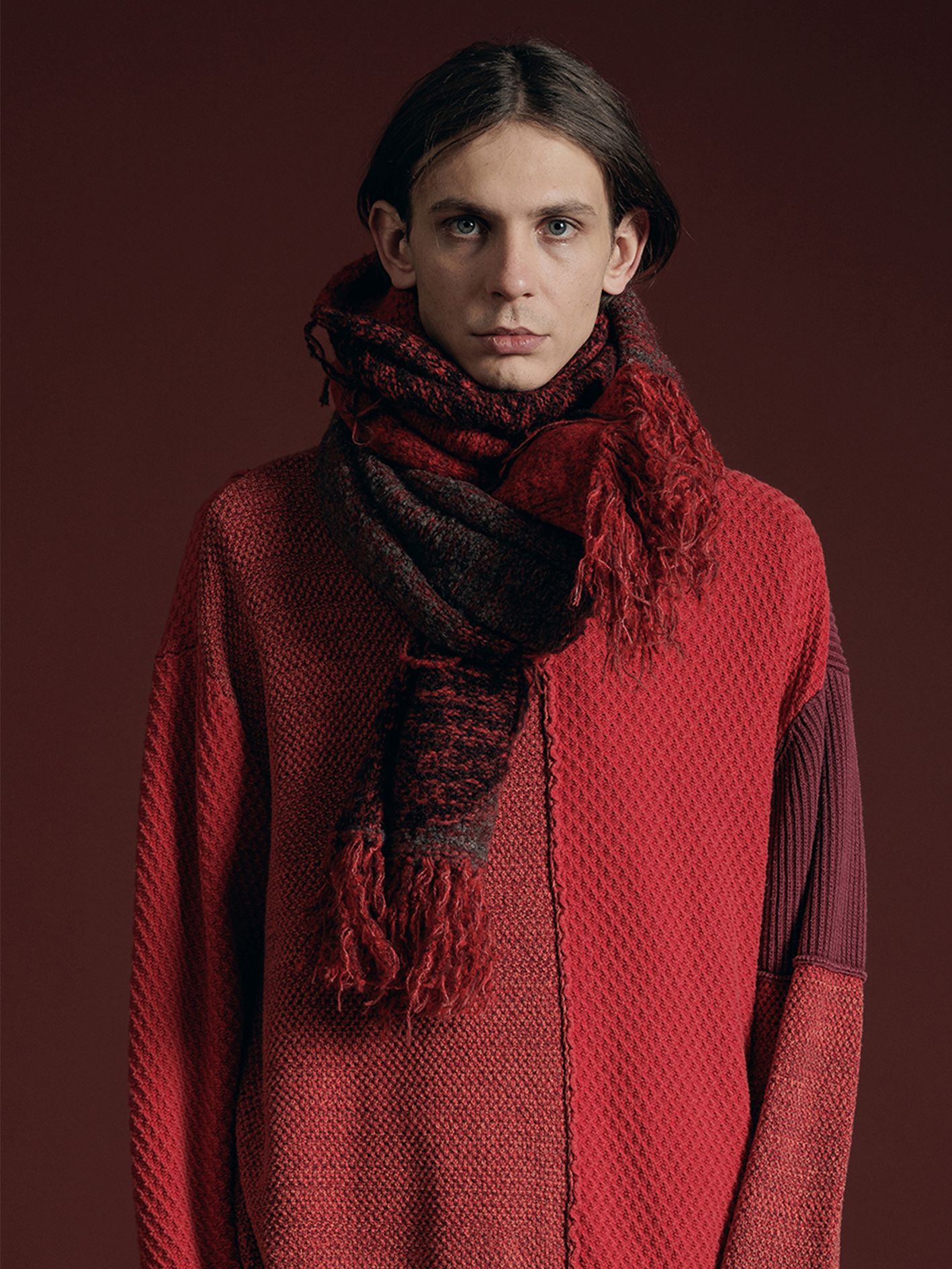 GADID ANONIEM OTTO / RED 赤 マフラー 新品】GADID ANONIEM OTTO ⁄ RED 赤