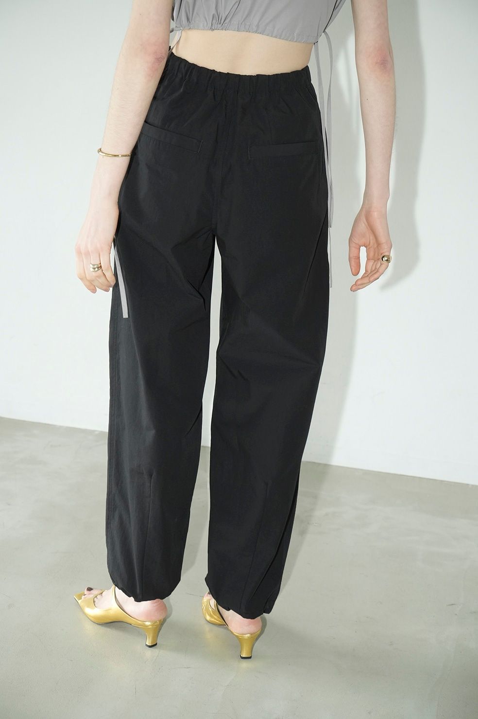 CLANE - コットン パラシュート パンツ - COTTON PARACHUTE PANTS