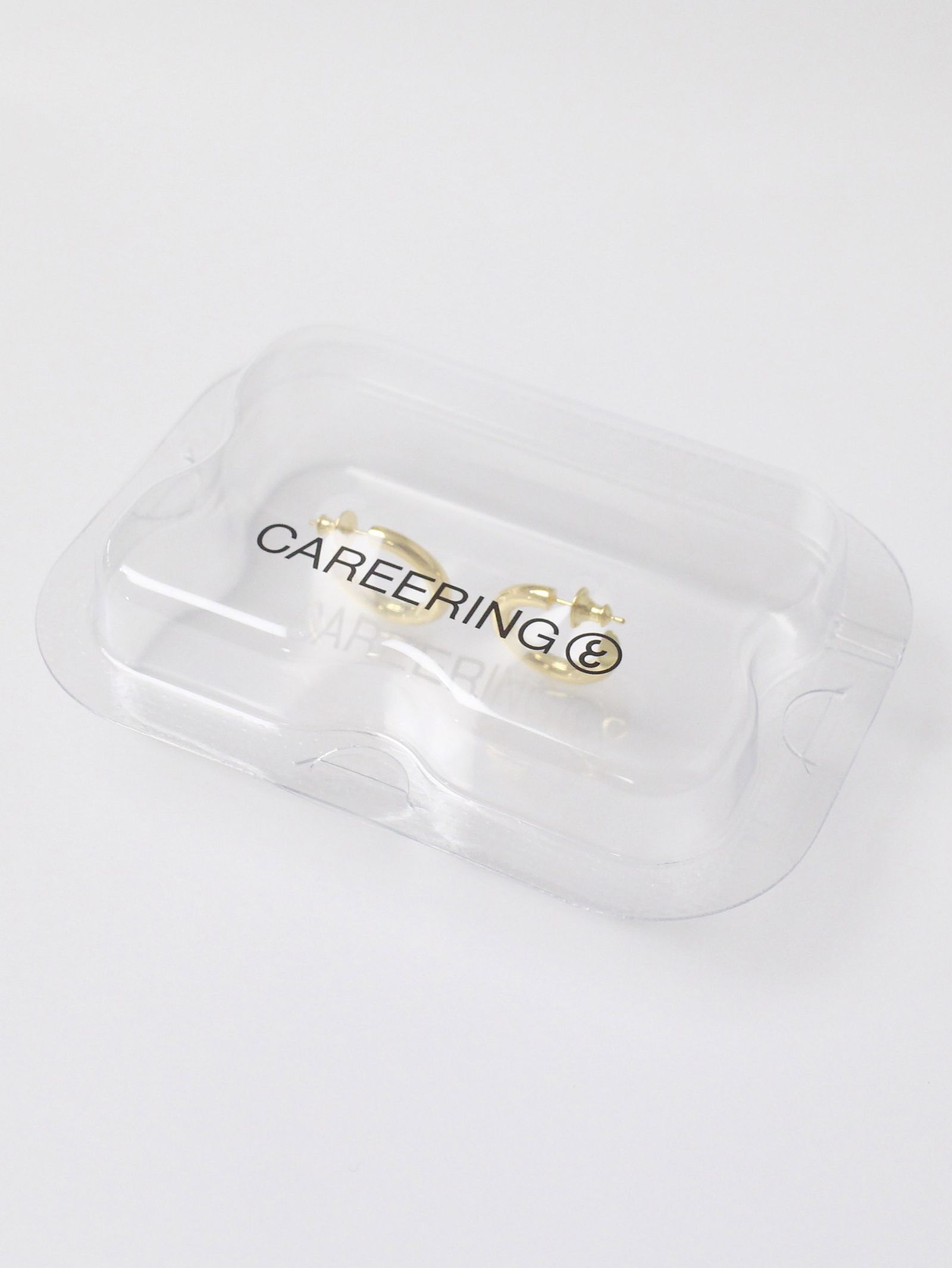 CAREERING - 【両耳用】プラシーボピアス PLACEBO 701(YW) シルバー925