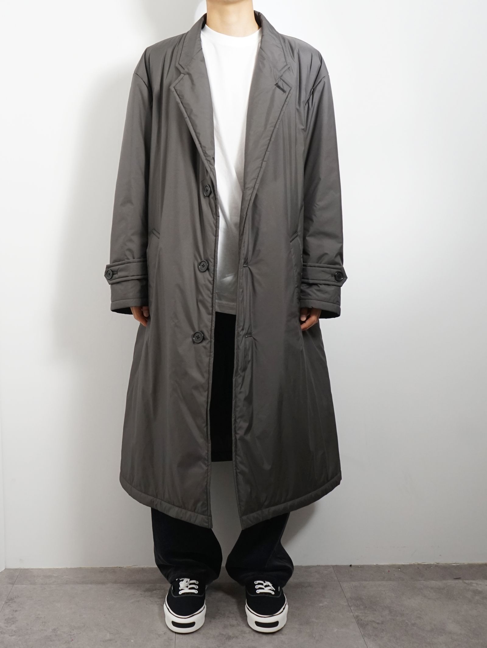 ジャケット・アウター vintage power shoulder super long coat