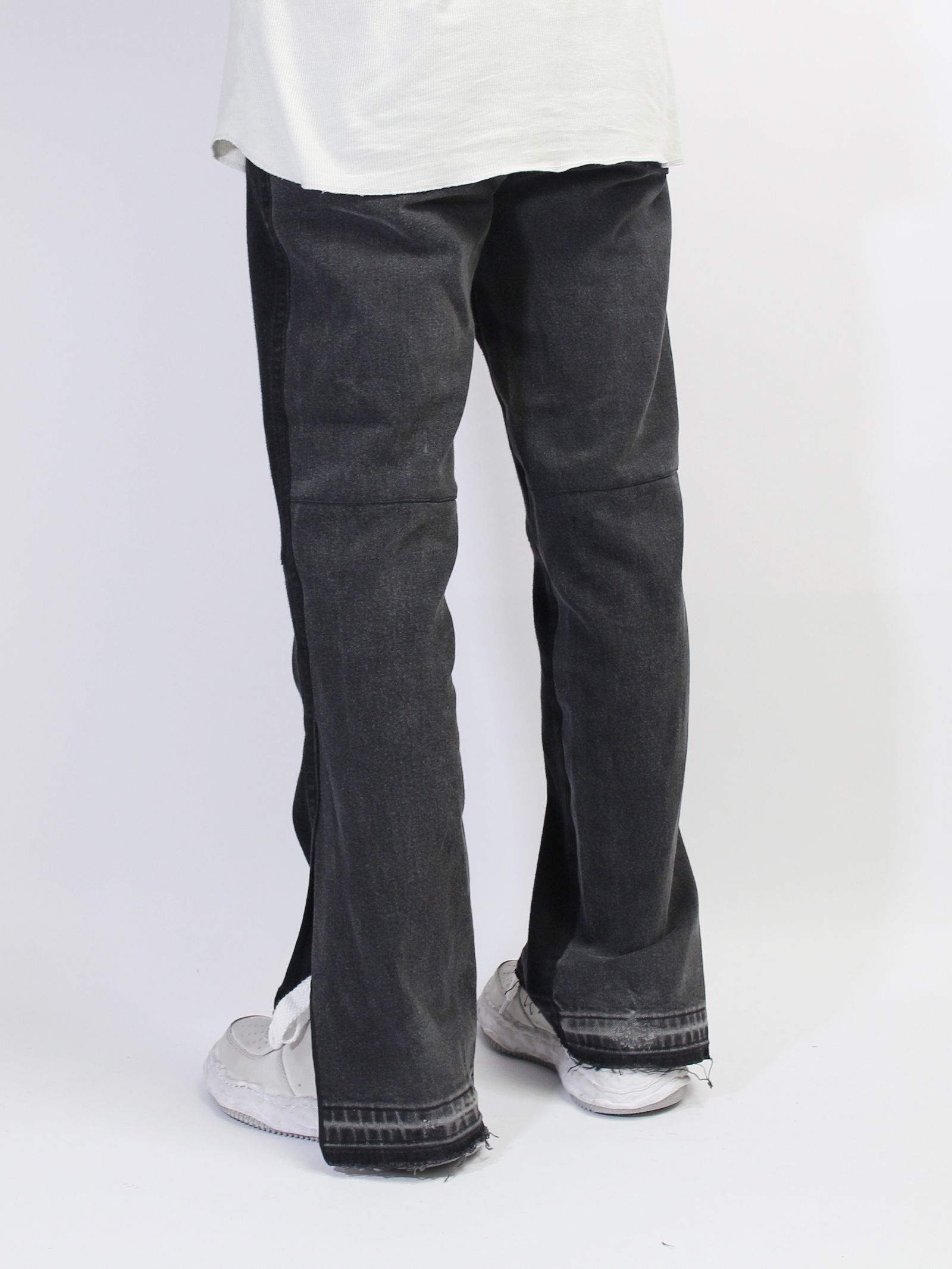 SEVEN BY SEVEN - 再構築デニムパンツ - BLACK | ADDICT WEB SHOP