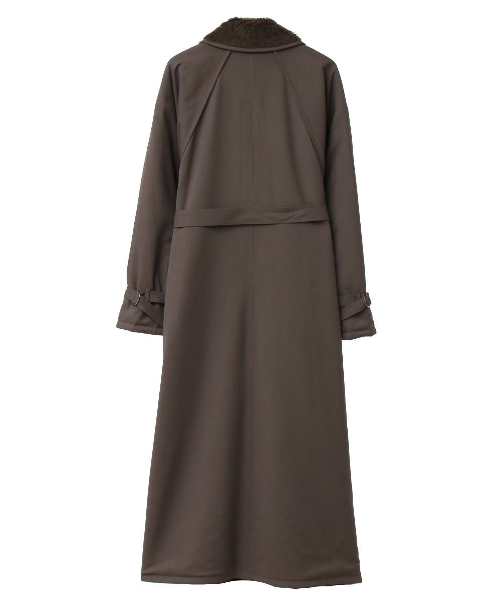 CLANE - リバーシブルミリタリーロングコート - REVERSIBLE MILITARY