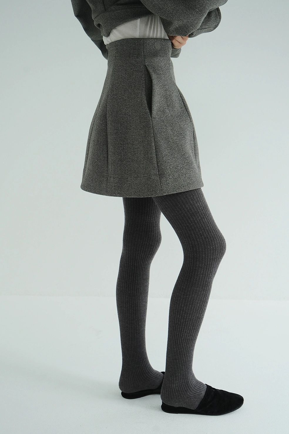 CLANE - ミニスカート - CONSTRUCTIVE MINI SKIRT (MIX) | ADDICT WEB SHOP
