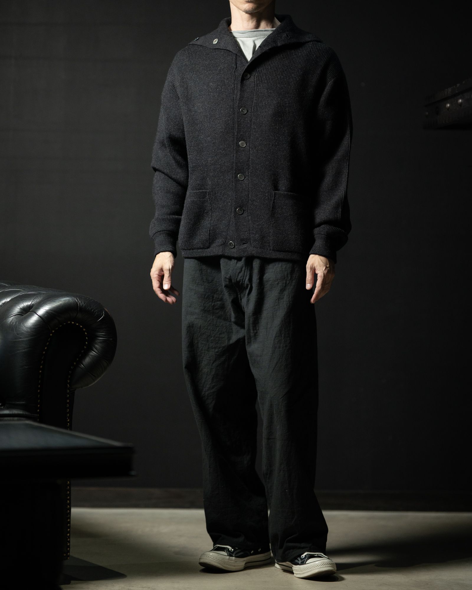 T.T - Lot.521 Turtleneck Cardigan - TAIGA TAKAHASHI | ALTERFATE