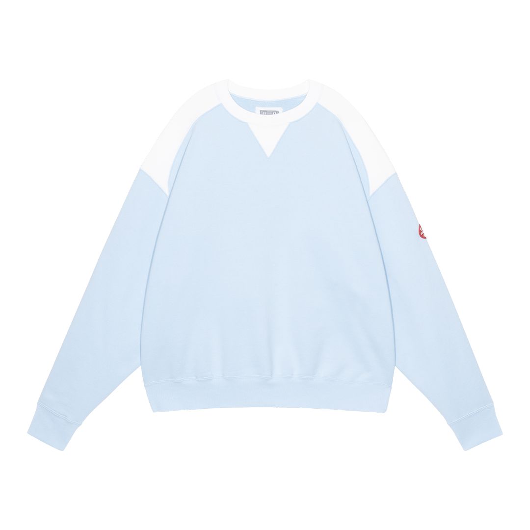 C.E - Panel Shoulder Crew Neck Beige | ALTERFATE