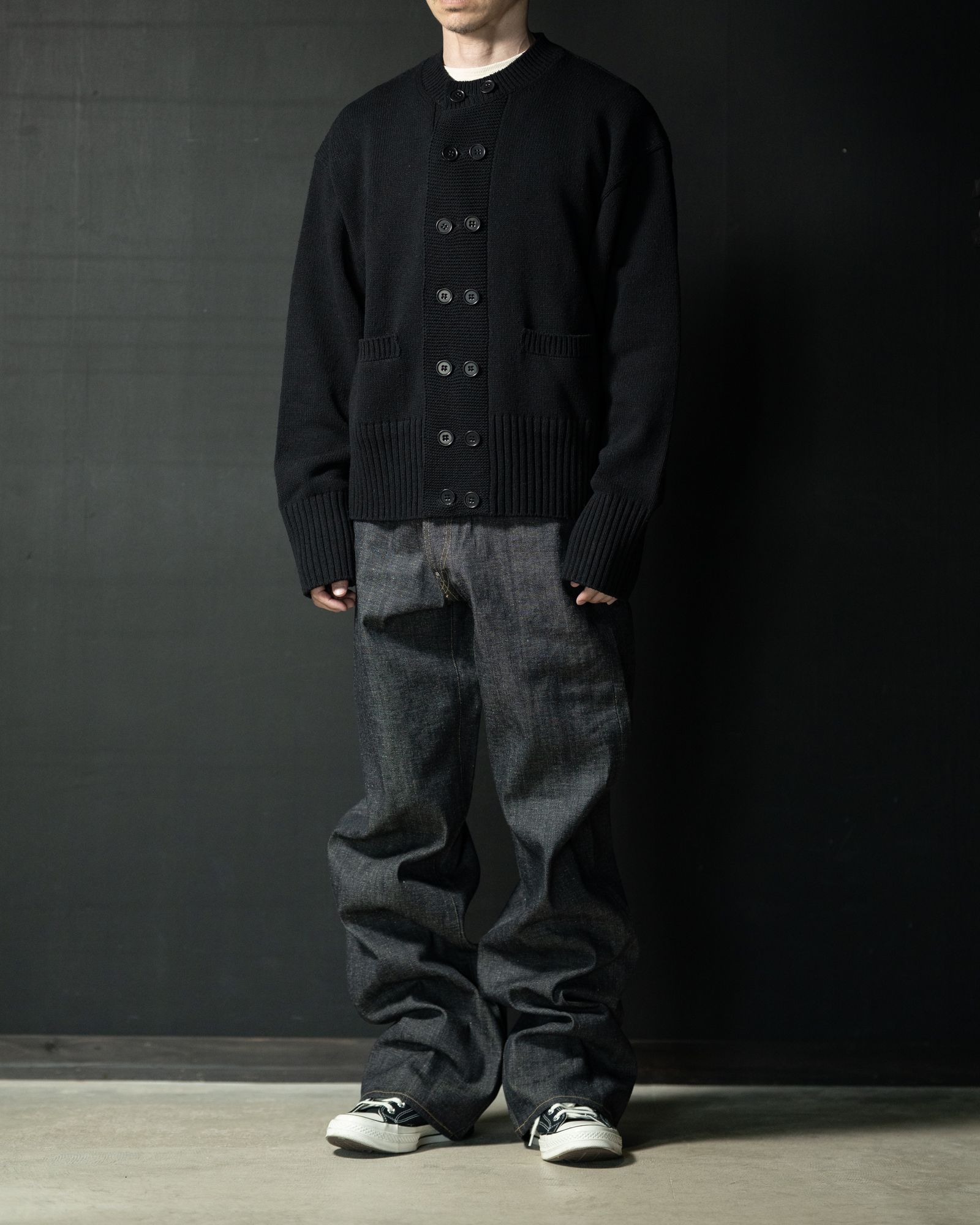 T.T - LOT.506 DB Cardigan - TAIGA TAKAHASHI | ALTERFATE
