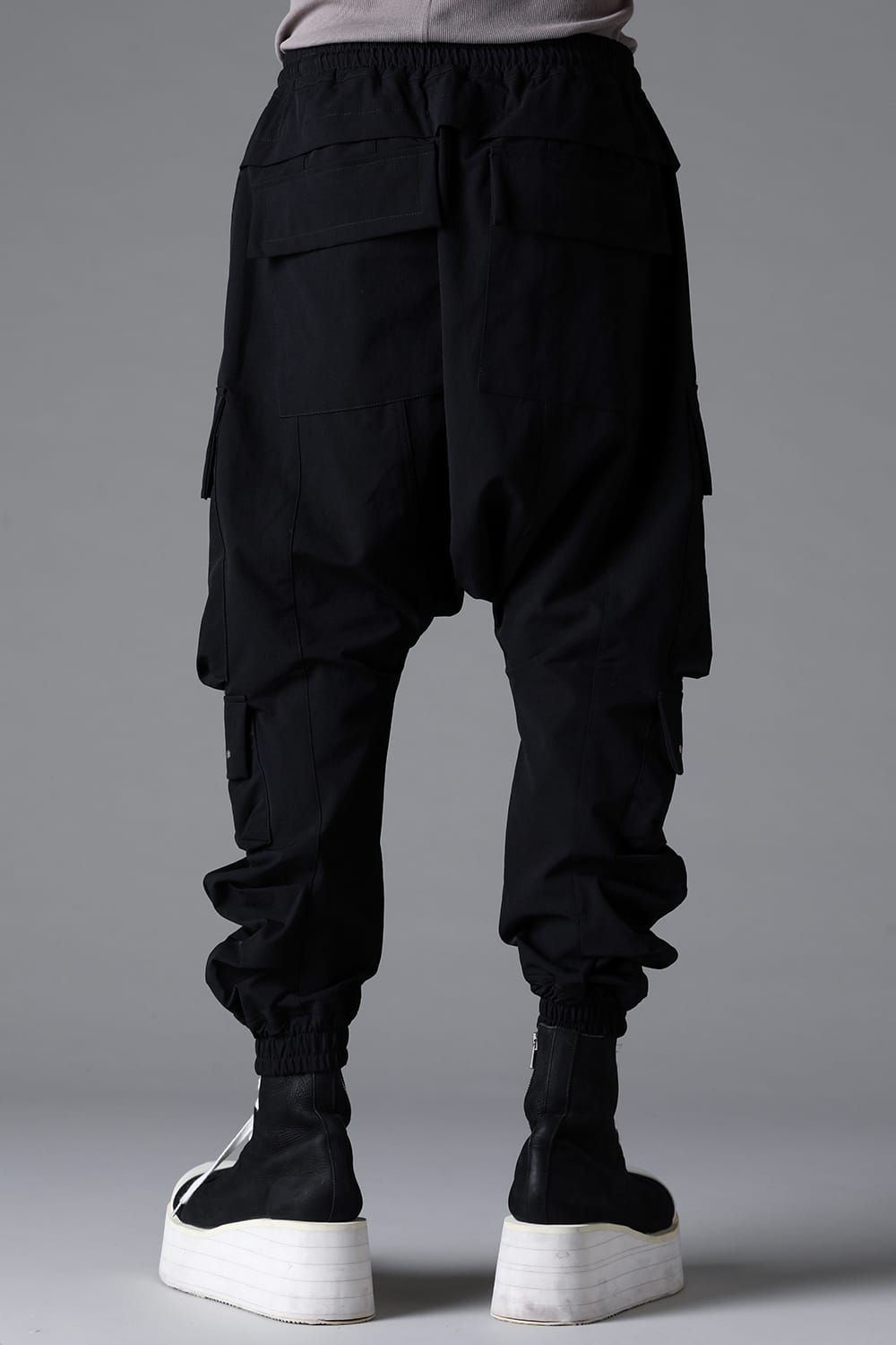 A.F ARTEFACT - Stretch Nylon Military Sarouel Pants