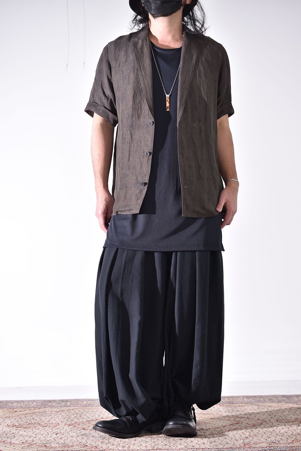 ロンドン 8⁄13 L KADAKADA ダブルロープフレア袴パンツ 袴パンツ