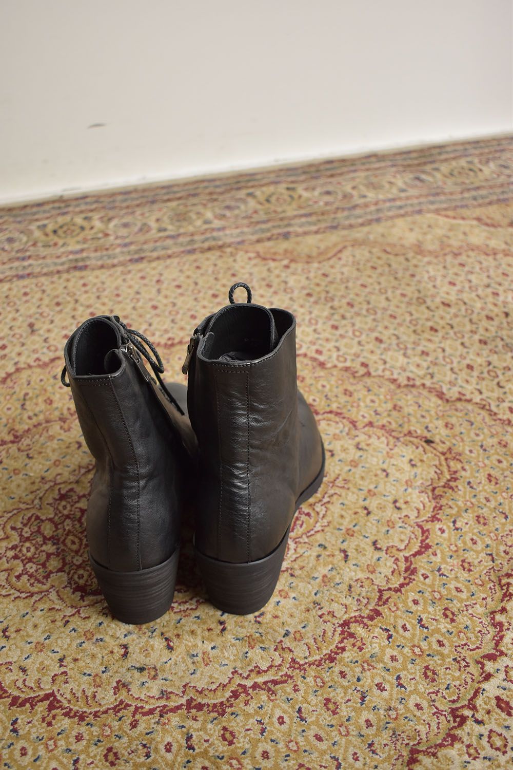 kujaku - Side Zip Heel Boots