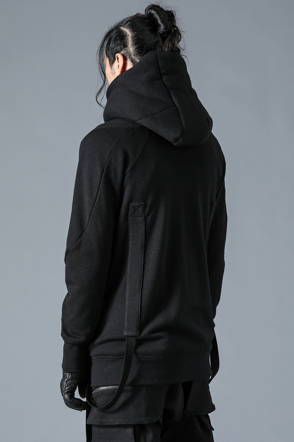 DIRAIN ノーカラーフードジャケット 立体裁断 julius julius7 New