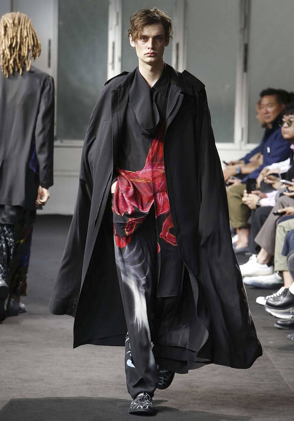 yohji yamamoto - Yohji Yamamoto [HH-C04-212 / マントh1着色