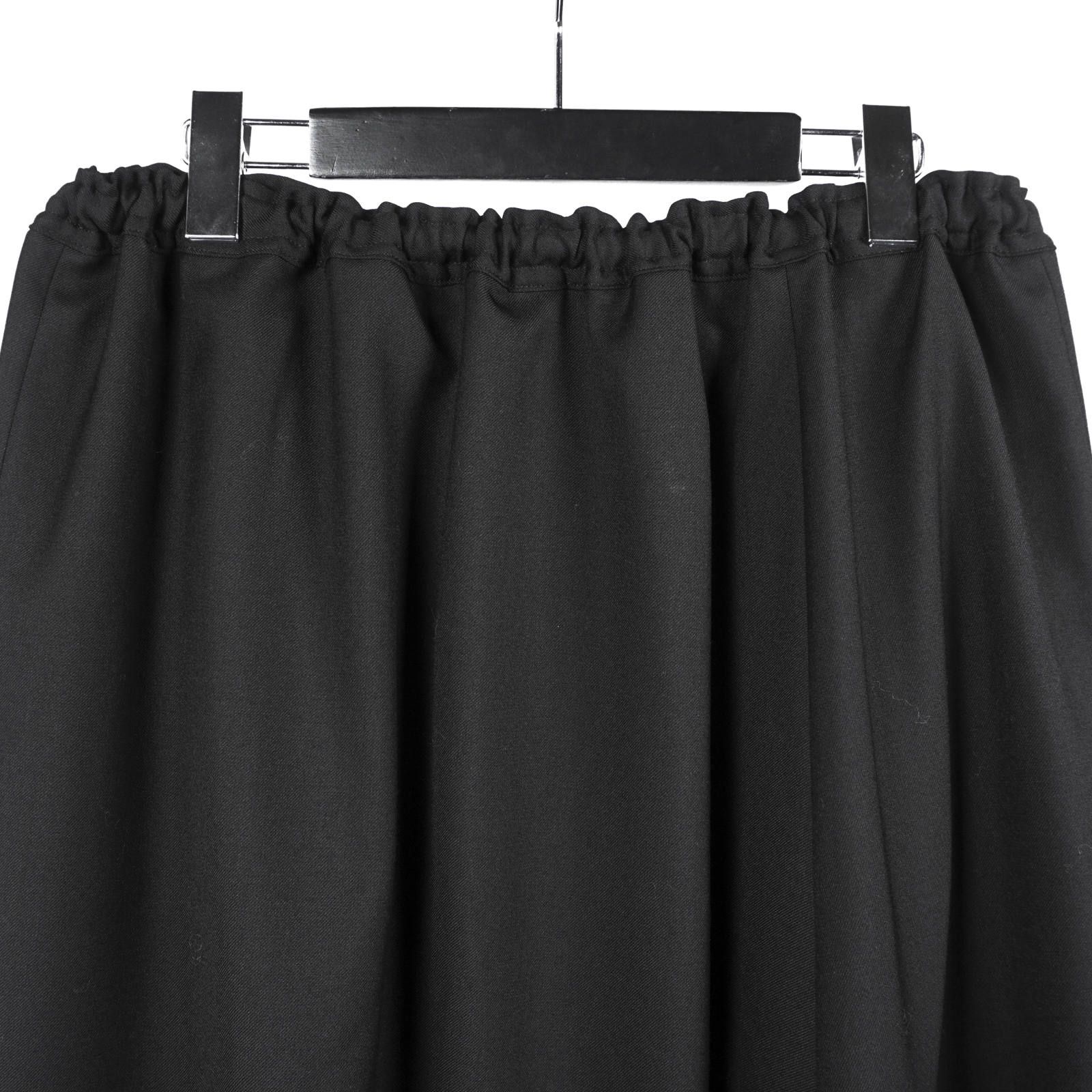 Ground Y - Ground Y | ギャバギャザーサルエルパンツ (ユニセックス