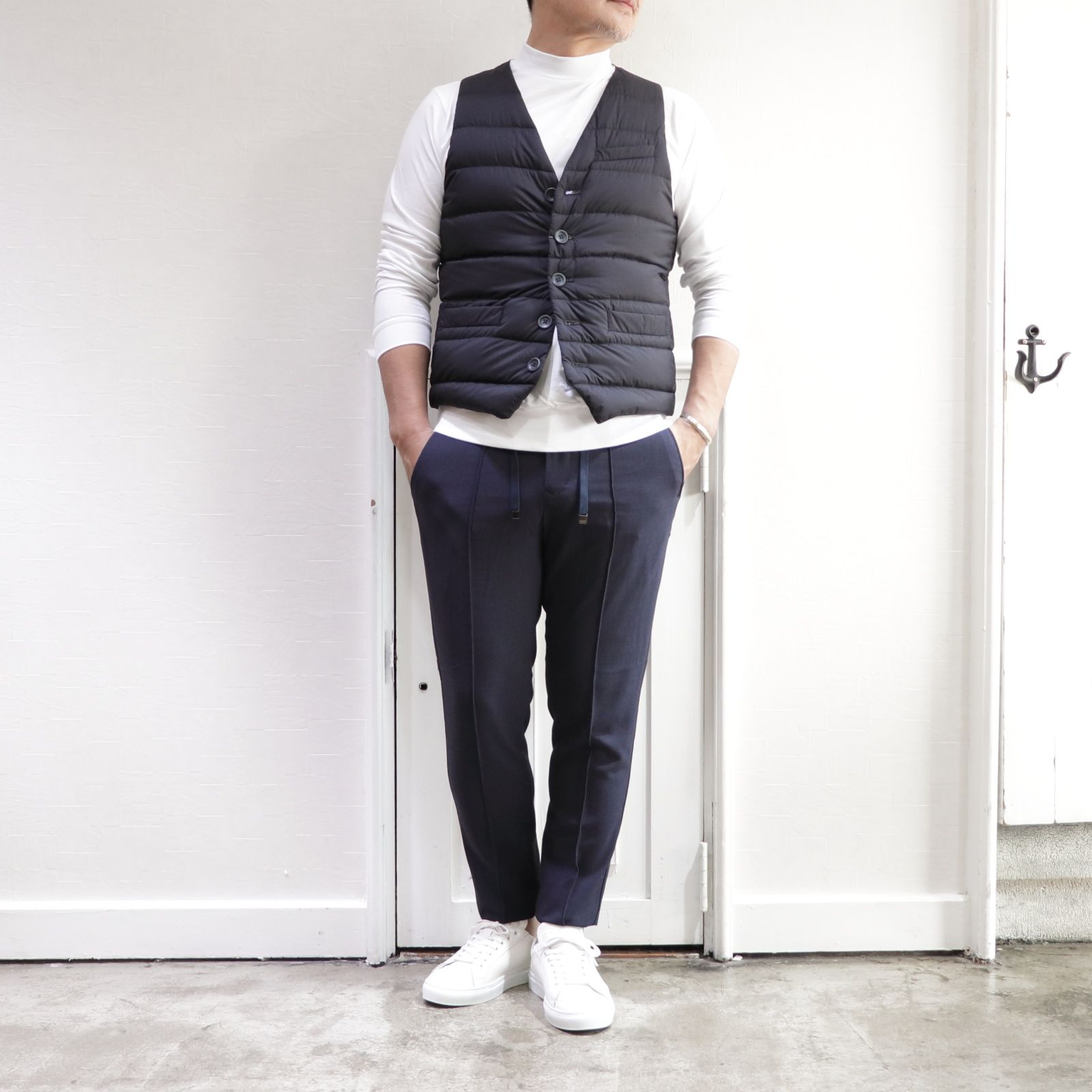 AOURE - アウール イージースラックスを使用したラグスポスタイル