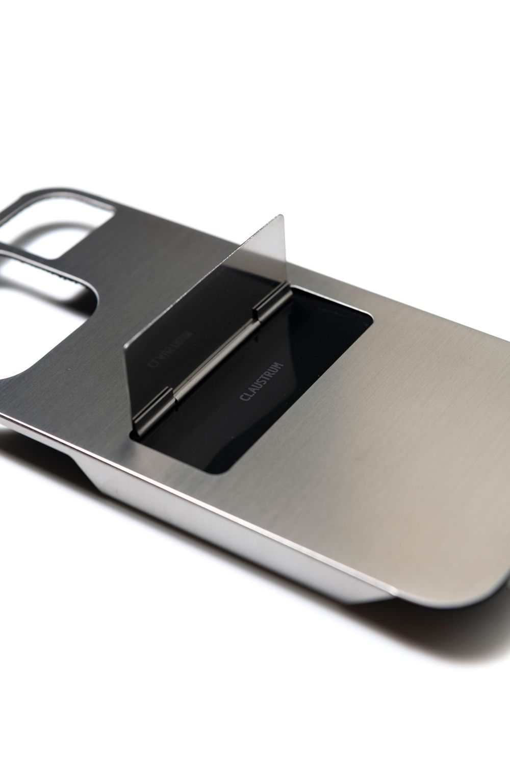 CLAUSTRUM アルミスタンドケース シルバー CLAUSTRUM アルミスタンド