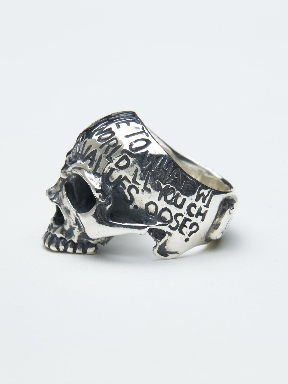 THE ONENESS - THEONENESS Philosophy SkullRing / スカルリング