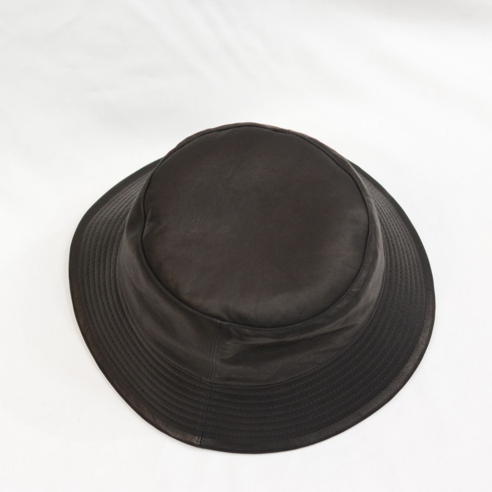 BACKLASH ファニチャーレザーキャスケット/バックラッシュバケットハット