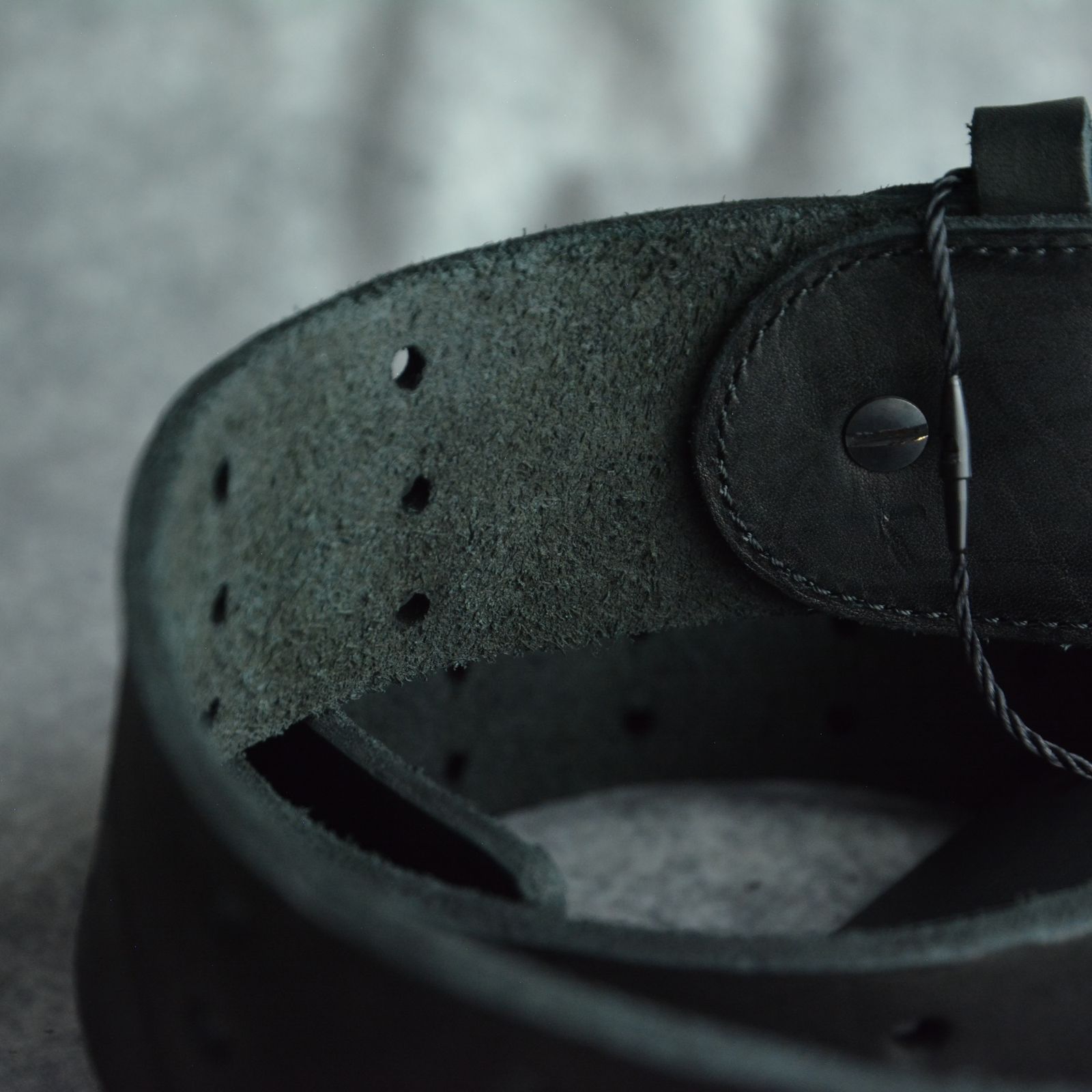 ISAMU KATAYAMA BACKLASH - ダブルショルダーレザー製品染め