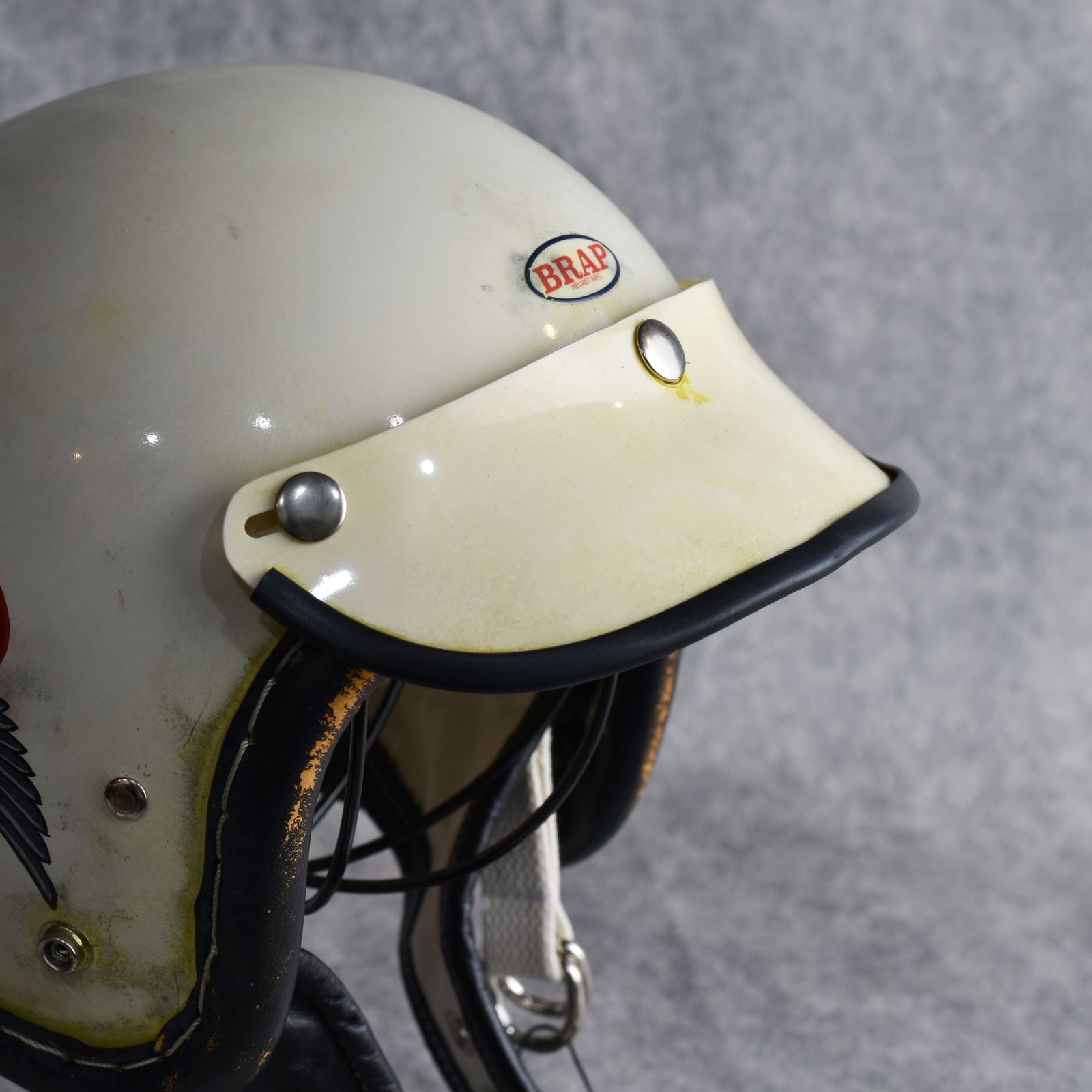 NoBudz - BRAP 500 LEGEND CUSTOM BPK19 | 革巻きヘルメット | chord