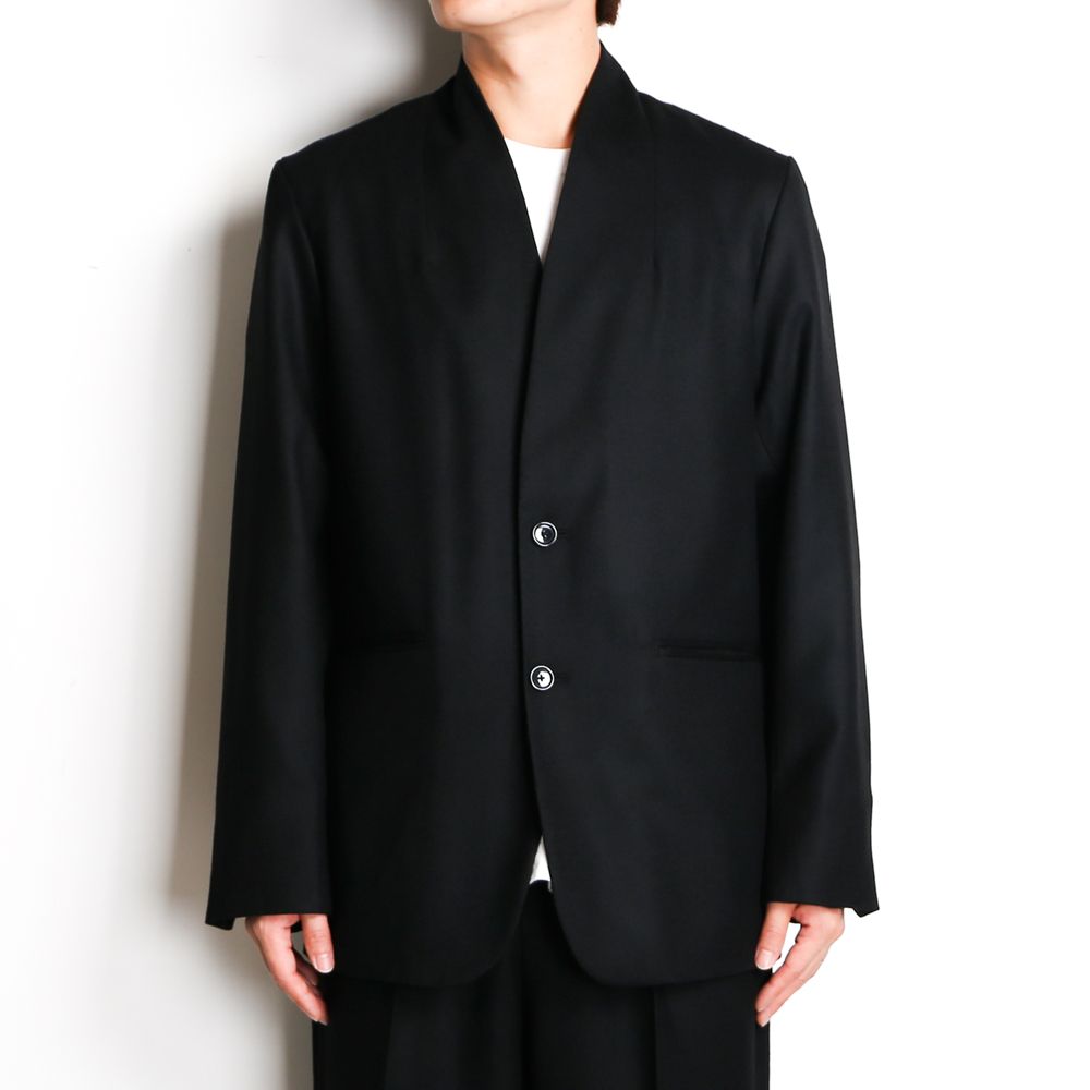 VICTIM - NO COLLAR JACKET / ノーカラー テーラードジャケット / VTM