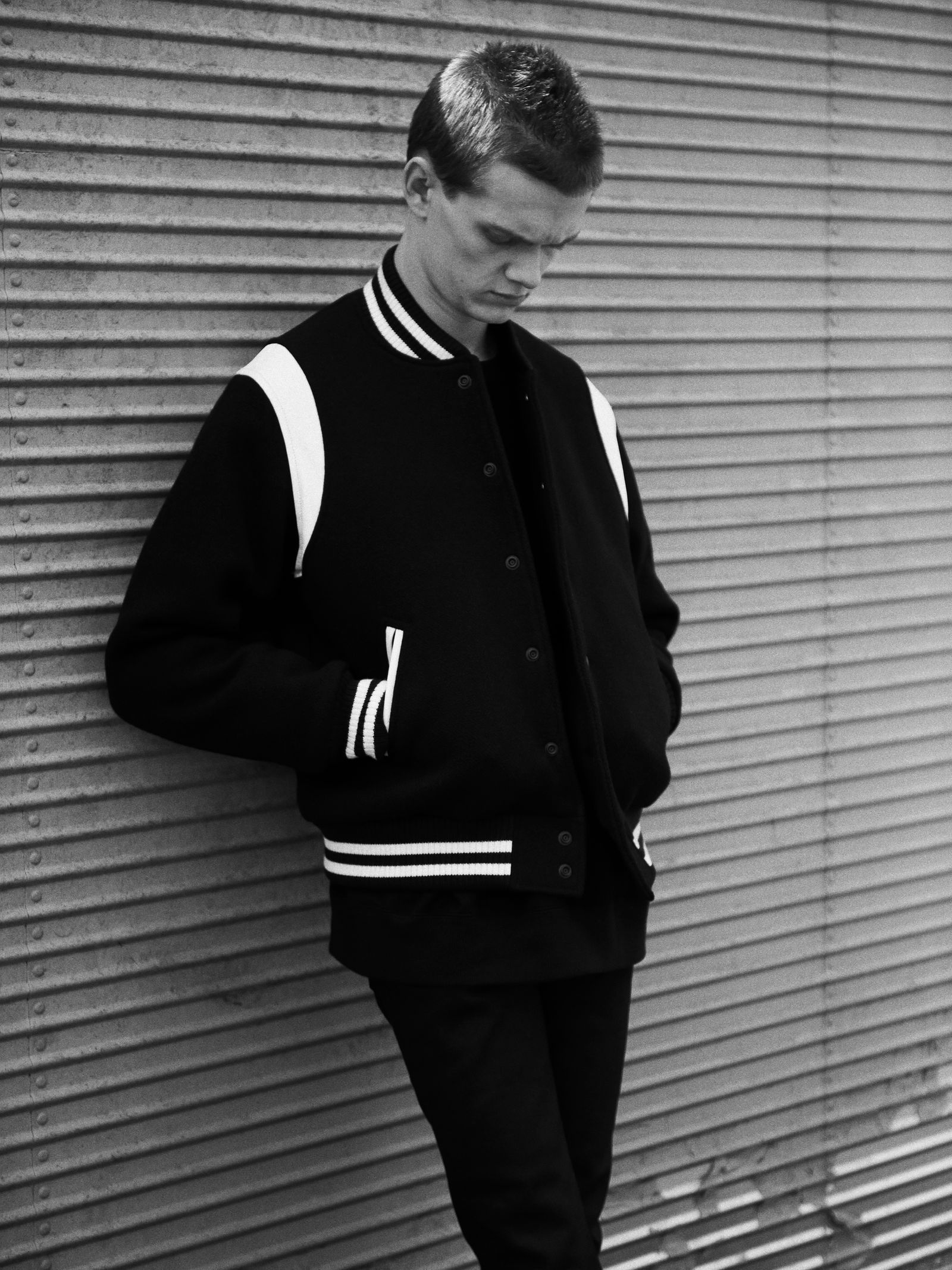 MINEDENIM - Wool Meiton & Leather Studium Jamper / 2310-9004