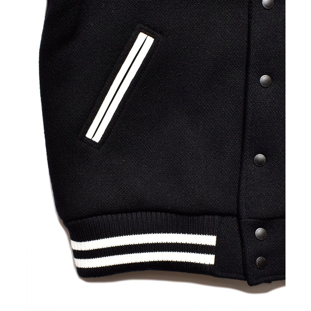 MINEDENIM - Wool Meiton & Leather Studium Jamper / 2310-9004