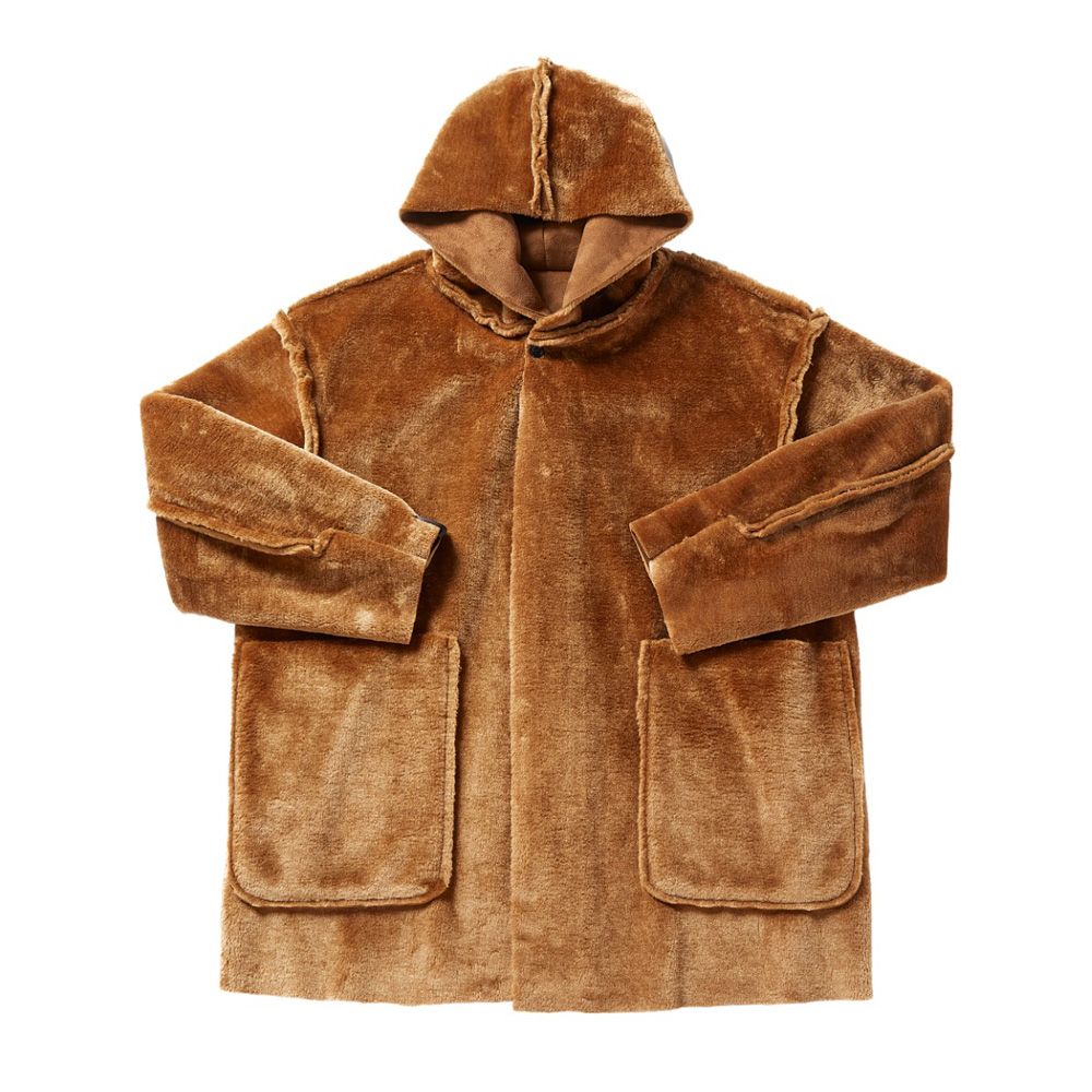 N.HOOLYWOOD - RIVERSIBLE HOODED COAT / 2222-CO06-008 peg