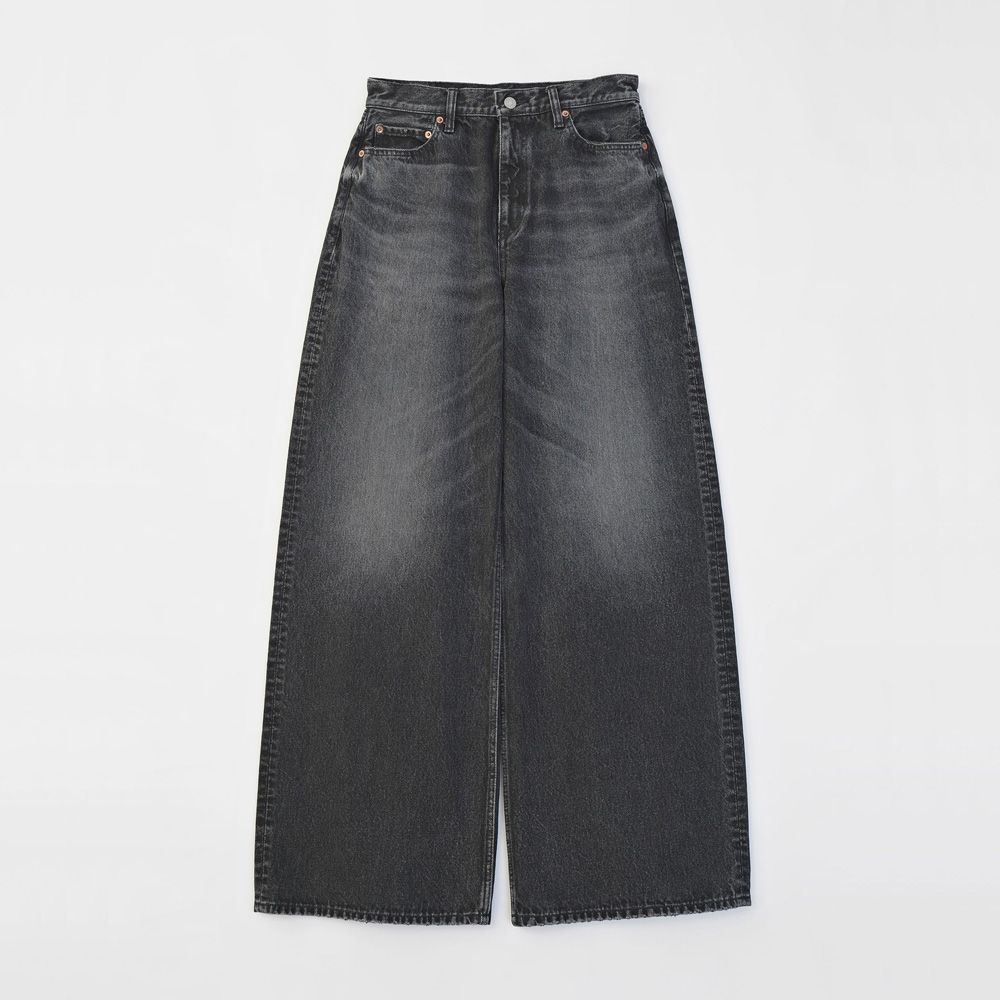 VICTIM - ×HAGUN / WIDE PIPE DENIM PANTS - BLUE / バギーシルエット