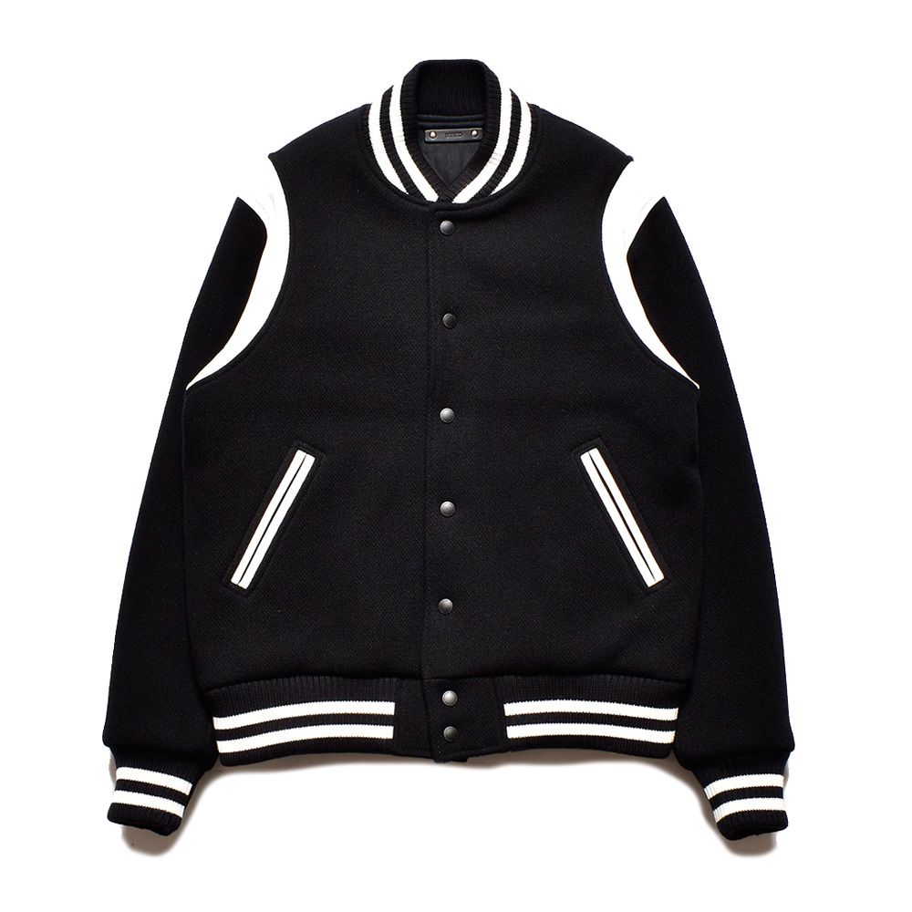 MINEDENIM - Wool Meiton & Leather Studium Jamper / 2310-9004