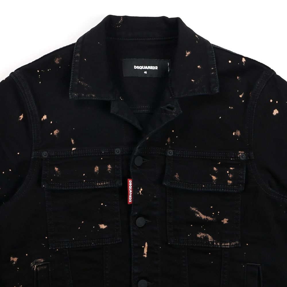 DSQUARED2 - 【ラスト1点-サイズ46】 ICON Black Milky Wash Denim