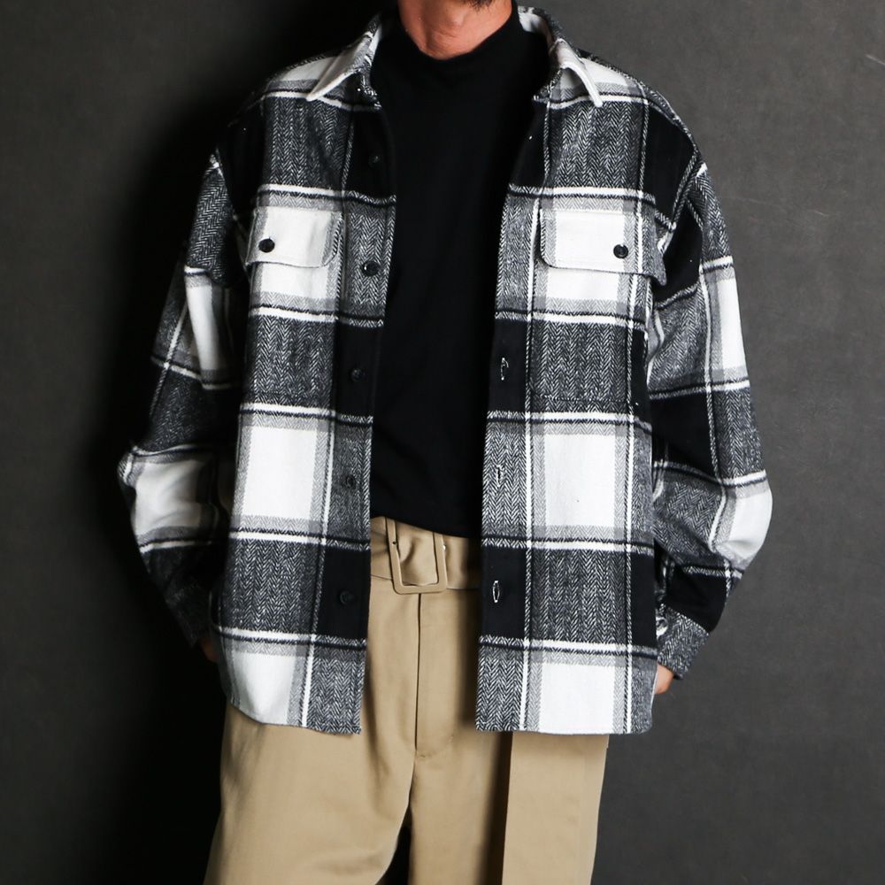 VICTIM - BIG CHECK SHIRTS / チェックシャツ / VTM-23-SH-101