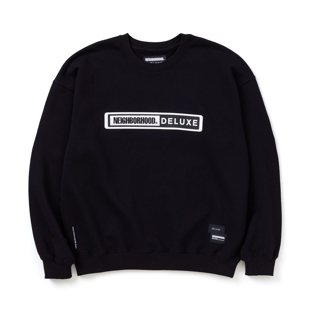 NEIGHBORHOOD ブラック クルーネック トレーナー X-LARGE 楽天市場