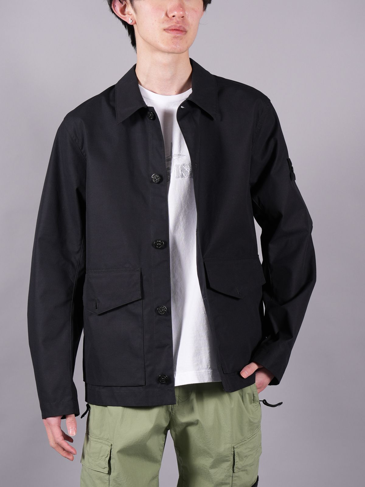 STONE ISLAND - 【ラスト1点】 437F1 STONE ISLAND GHOST PIECE_O