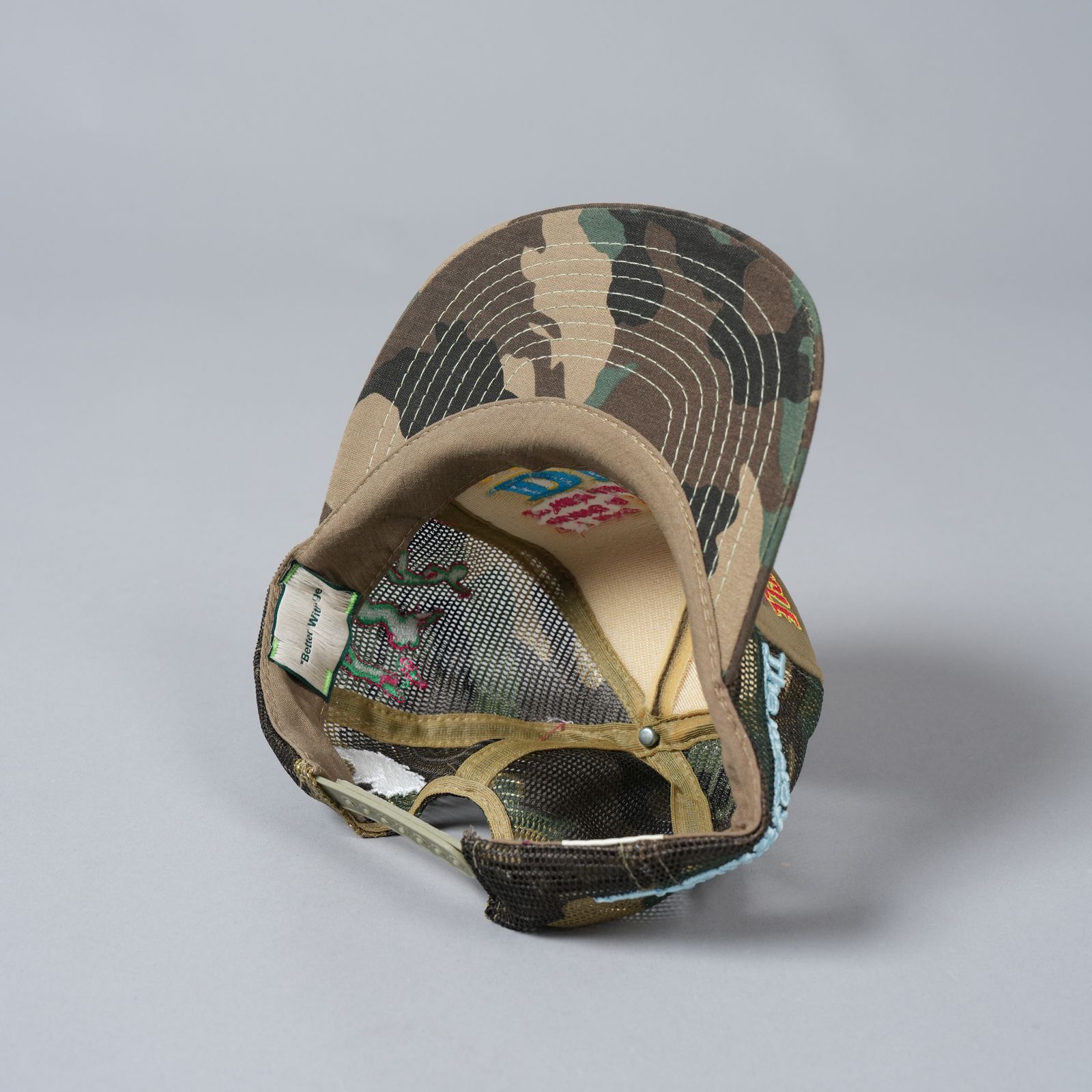 Better With Age - Moto-Disco Hat / メッシュキャップ (カモ