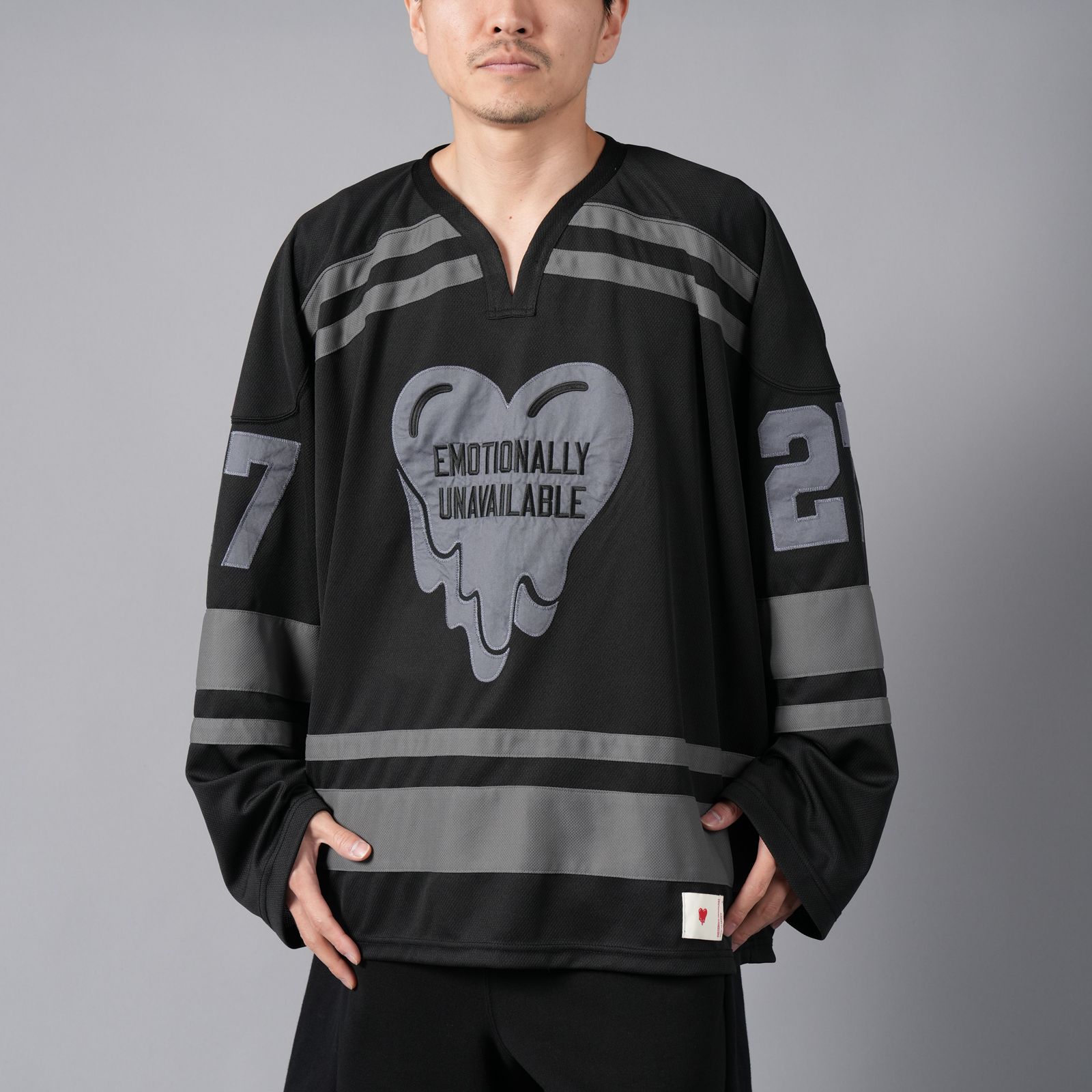 Emotionally Unavailable - 【ラスト1点】HOCKEY JERSEY / ホッケー