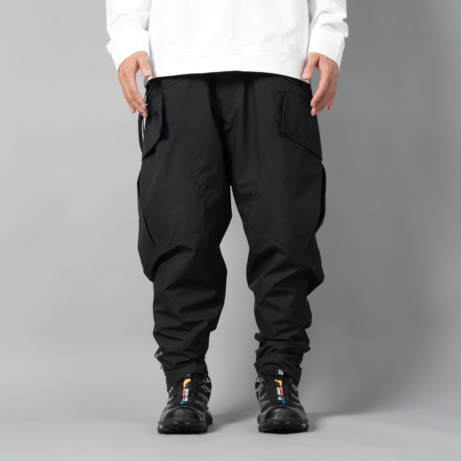 PROWESS リップストップ ナイロン カーゴパンツ スノボ Tech 極太