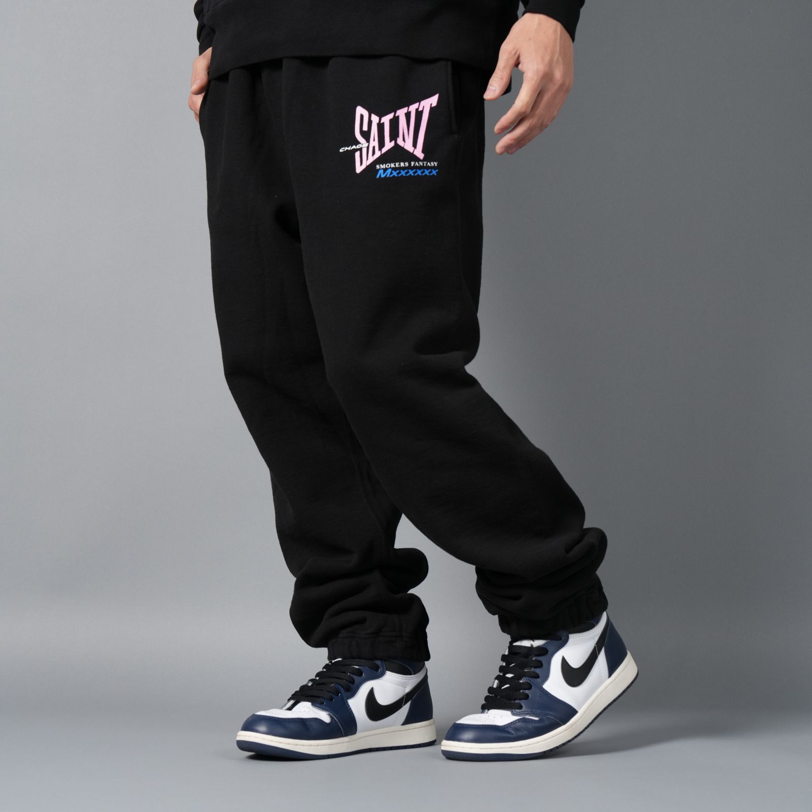 SAINT M×××××× - 【ラスト1点】SM-HR8-0000-056 / SWEAT PANTS / RIBON