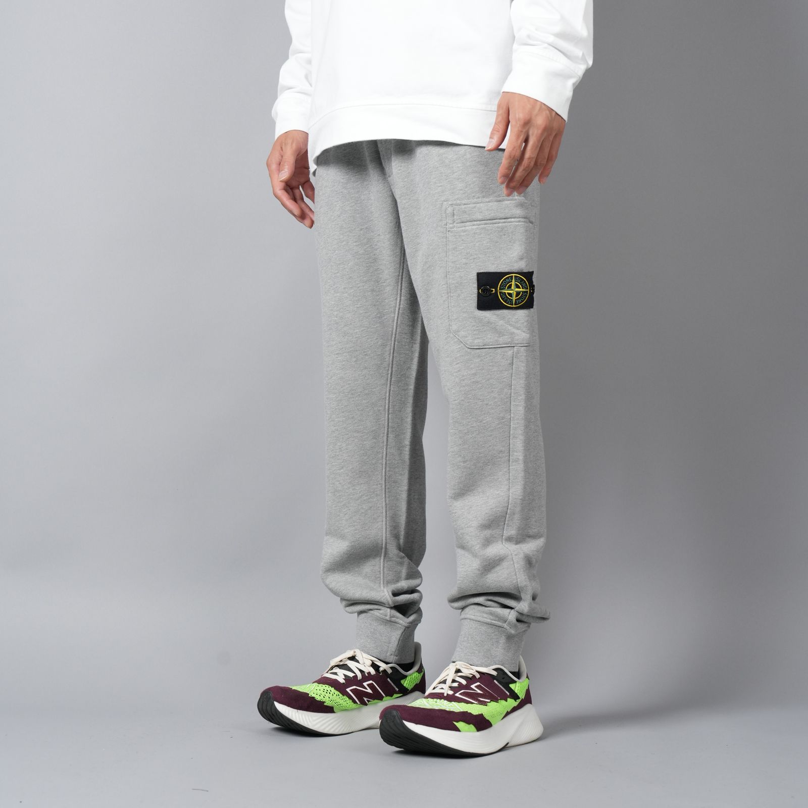 STONE ISLAND - 【ラスト1点】64551 / COTTON FLEECE, GARMENT DYED