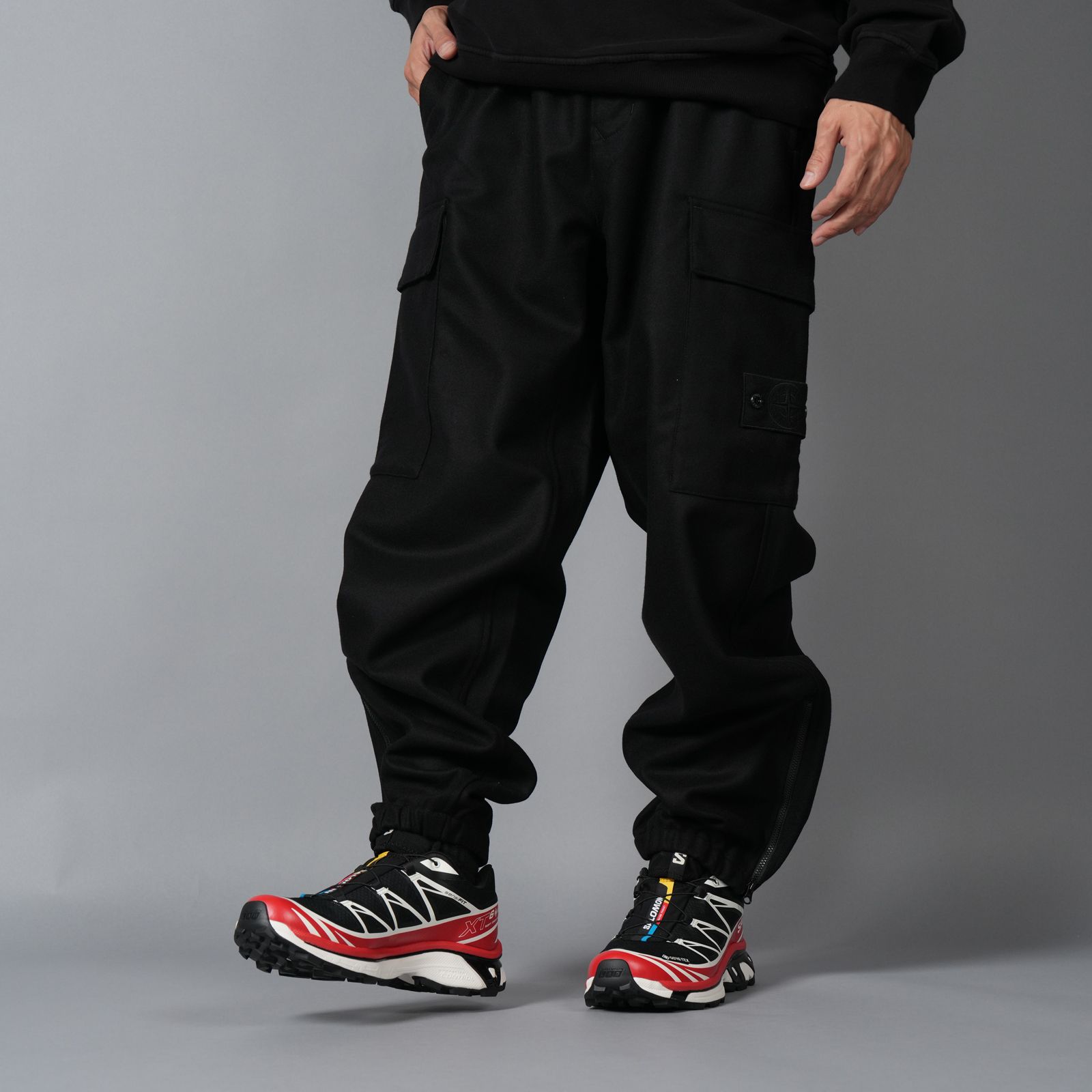 STONE ISLAND - 【ラスト1点】3100021 WOOL NYLON FLANNEL_STONE