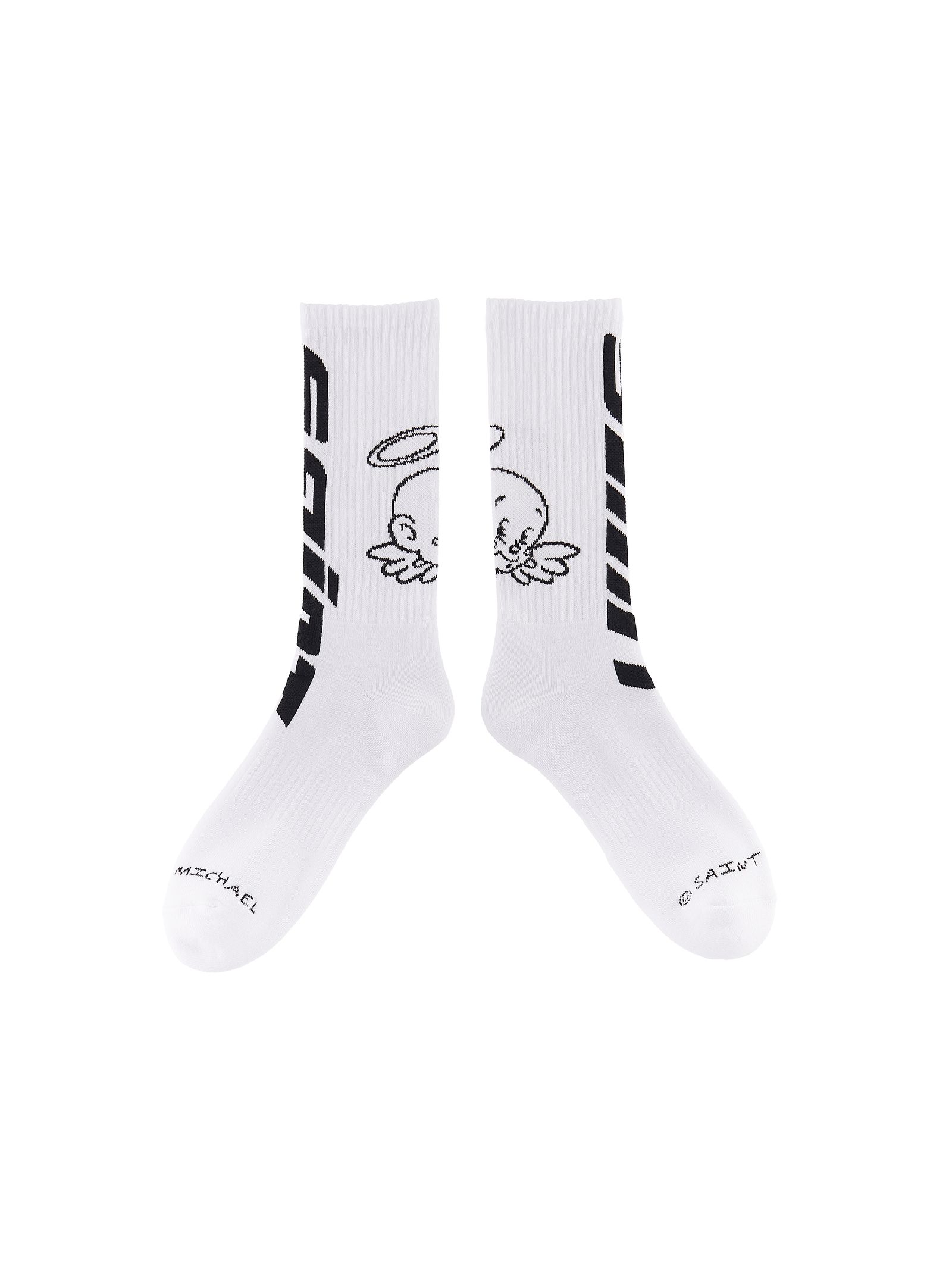 SAINT M×××××× - 【ラスト1点】 SM-S23-0000-106 / SOCKS / DEVIL